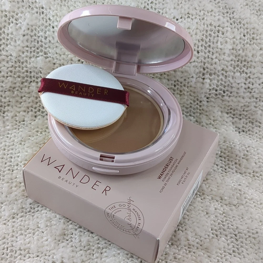 Wander Beauty Wanderlust Powder Foundation in Golden Rich, 9g/0.31oz